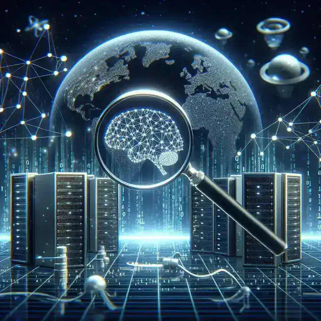 "OpenAI's advanced AI hardware infrastructure showcased in a detailed diagram, illustrating cutting-edge technology and architectural innovations that support AI research and development."